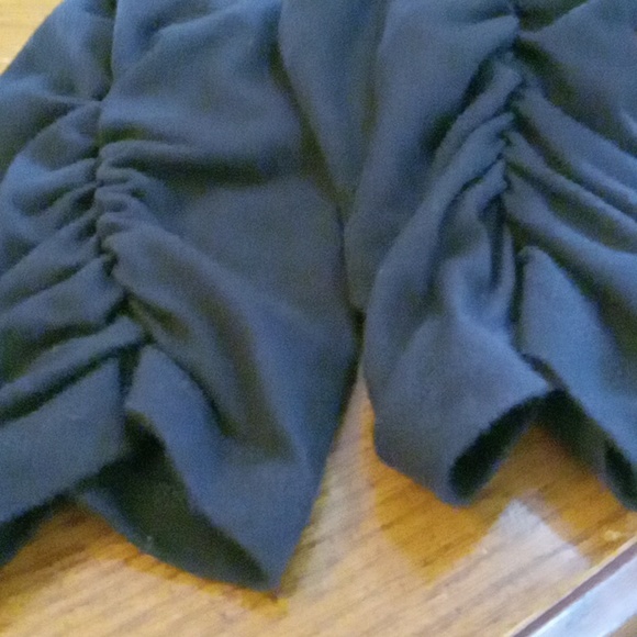 Motherhood Maternity Leggings Black Size L Bouching at Leg Hem - Picture 7 of 10